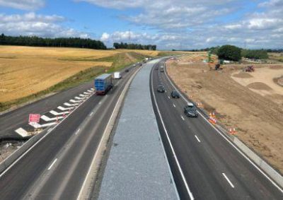 The new, realigned A9 is now open